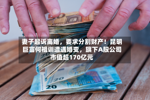 妻子起诉离婚，要求分割财产！昆明巨富何祖训遭遇婚变，旗下A股公司市值超170亿元