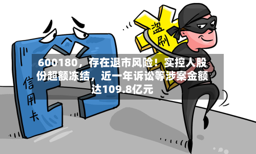 600180，存在退市风险！实控人股份超额冻结，近一年诉讼等涉案金额达109.8亿元-第2张图片