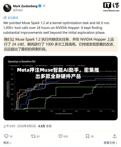 Meta押注Muse智能AI助手	，密集推出多款全新硬件产品-第1张图片