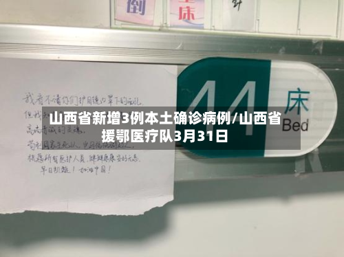 山西省新增3例本土确诊病例/山西省援鄂医疗队3月31日