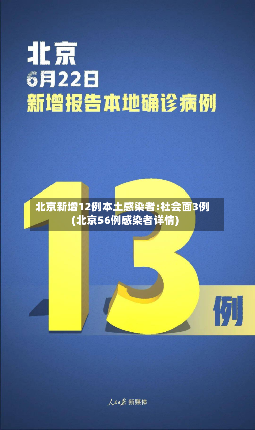 北京新增12例本土感染者:社会面3例(北京56例感染者详情)
