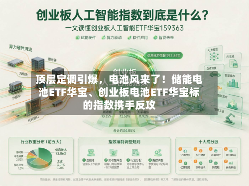 顶层定调引爆，电池风来了！储能电池ETF华宝	、创业板电池ETF华宝标的指数携手反攻-第2张图片