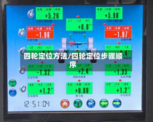 四轮定位方法/四轮定位步骤顺序-第2张图片