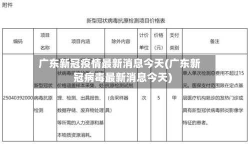 广东新冠疫情最新消息今天(广东新冠病毒最新消息今天)-第2张图片