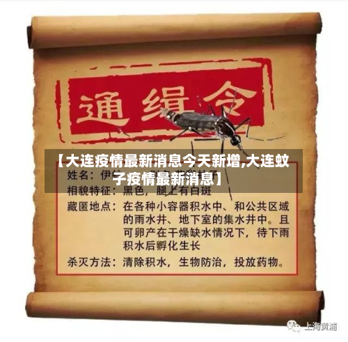【大连疫情最新消息今天新增,大连蚊子疫情最新消息】