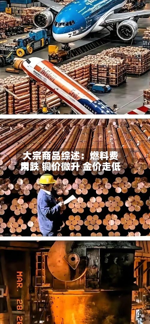 大宗商品综述：燃料费用大跌 铜价微升 金价走低-第2张图片