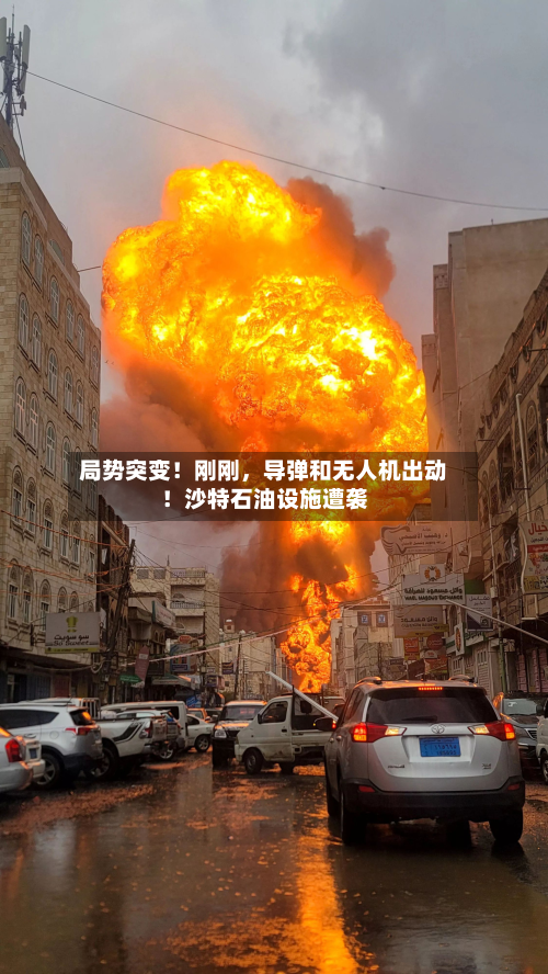 局势突变！刚刚，导弹和无人机出动！沙特石油设施遭袭-第3张图片