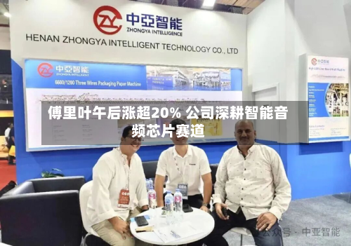 傅里叶午后涨超20% 公司深耕智能音频芯片赛道-第2张图片