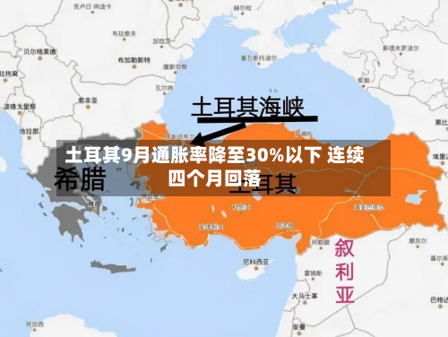 土耳其9月通胀率降至30%以下 连续四个月回落