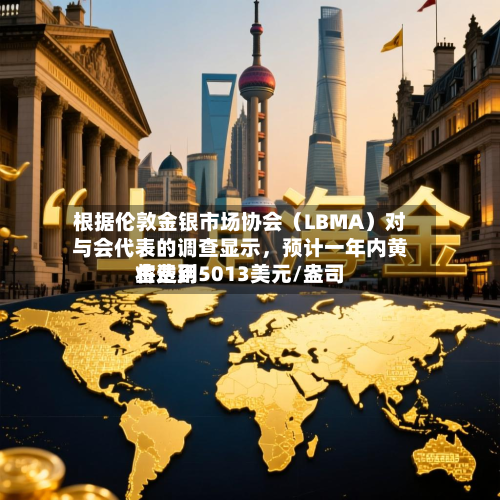 根据伦敦金银市场协会（LBMA）对与会代表的调查显示，预计一年内黄金费用将达到5013美元/盎司-第2张图片