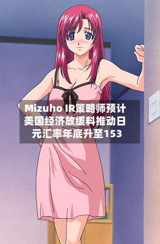 Mizuho IR策略师预计美国经济放缓料推动日元汇率年底升至153
