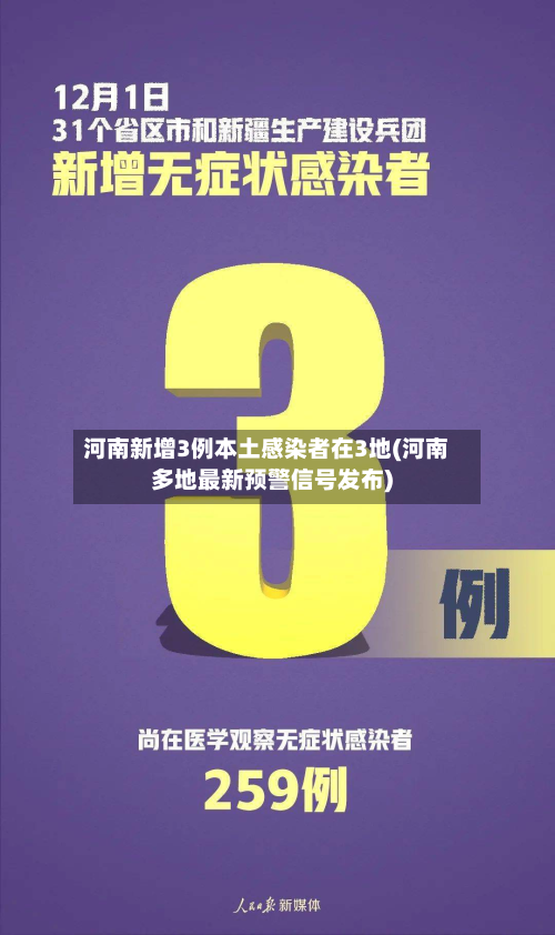 河南新增3例本土感染者在3地(河南多地最新预警信号发布)-第3张图片