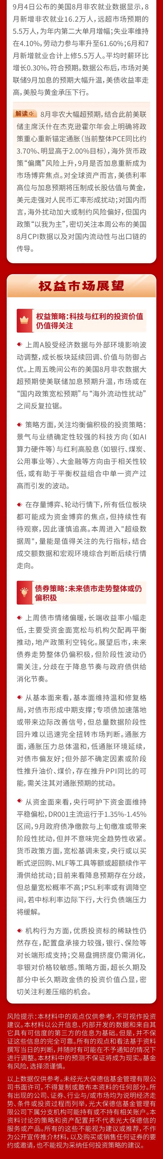 一周观市 | 光大保德信基金：市场波动盘整，关注均衡偏积极的投资策略