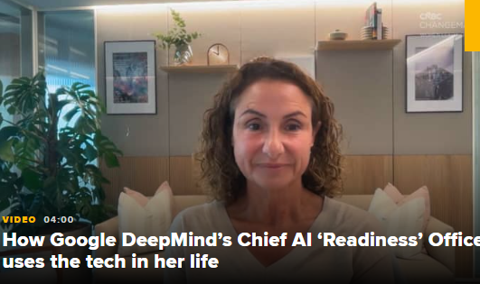 谷歌DeepMind易卜拉欣：全球首位AI“就绪官”	，畅谈为AI未来做好准备